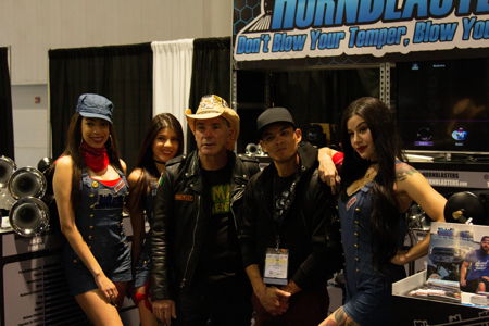 HornBlasters Sema Booth Celebrities Street Outlaws Cast