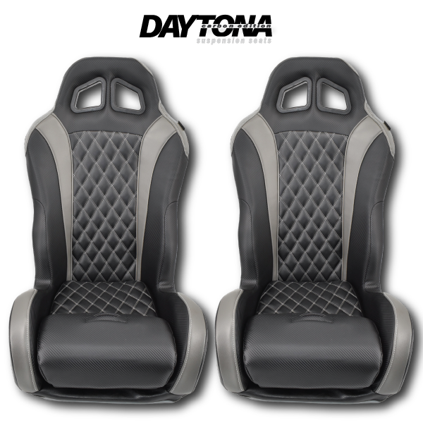 Grey Carbon Edition Daytona suspension seats 