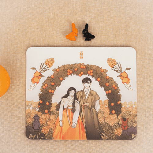 Lovers of Jeju mousepad