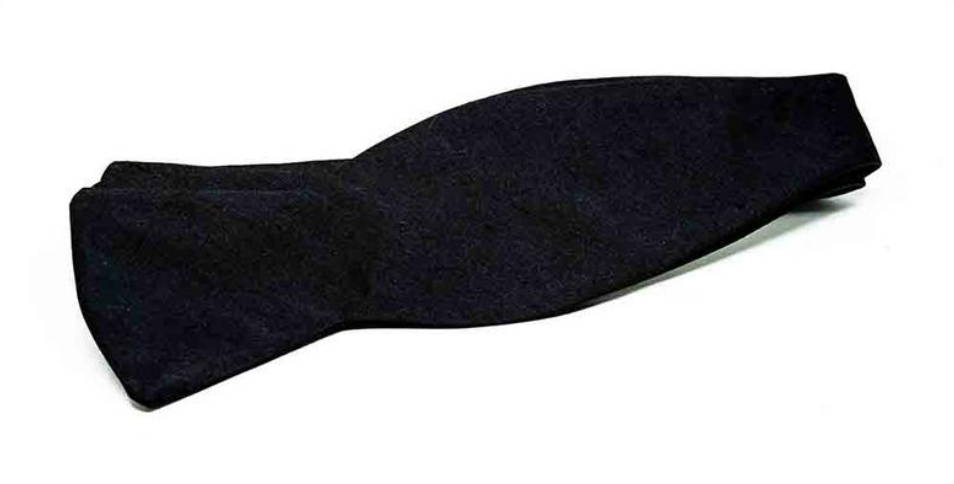Black Silk Bow Tie No. 863
