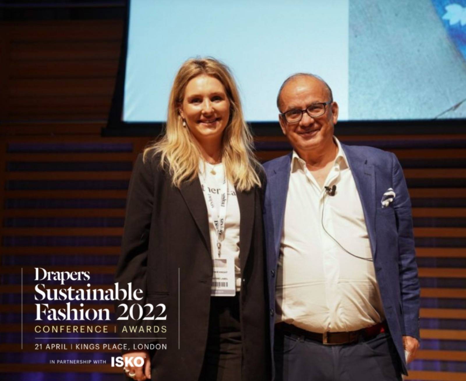 Esther Knight & Touker Suleyman at the Drapers Sustainable Fashion Conference