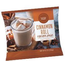view cinnamon roll cocoa mix