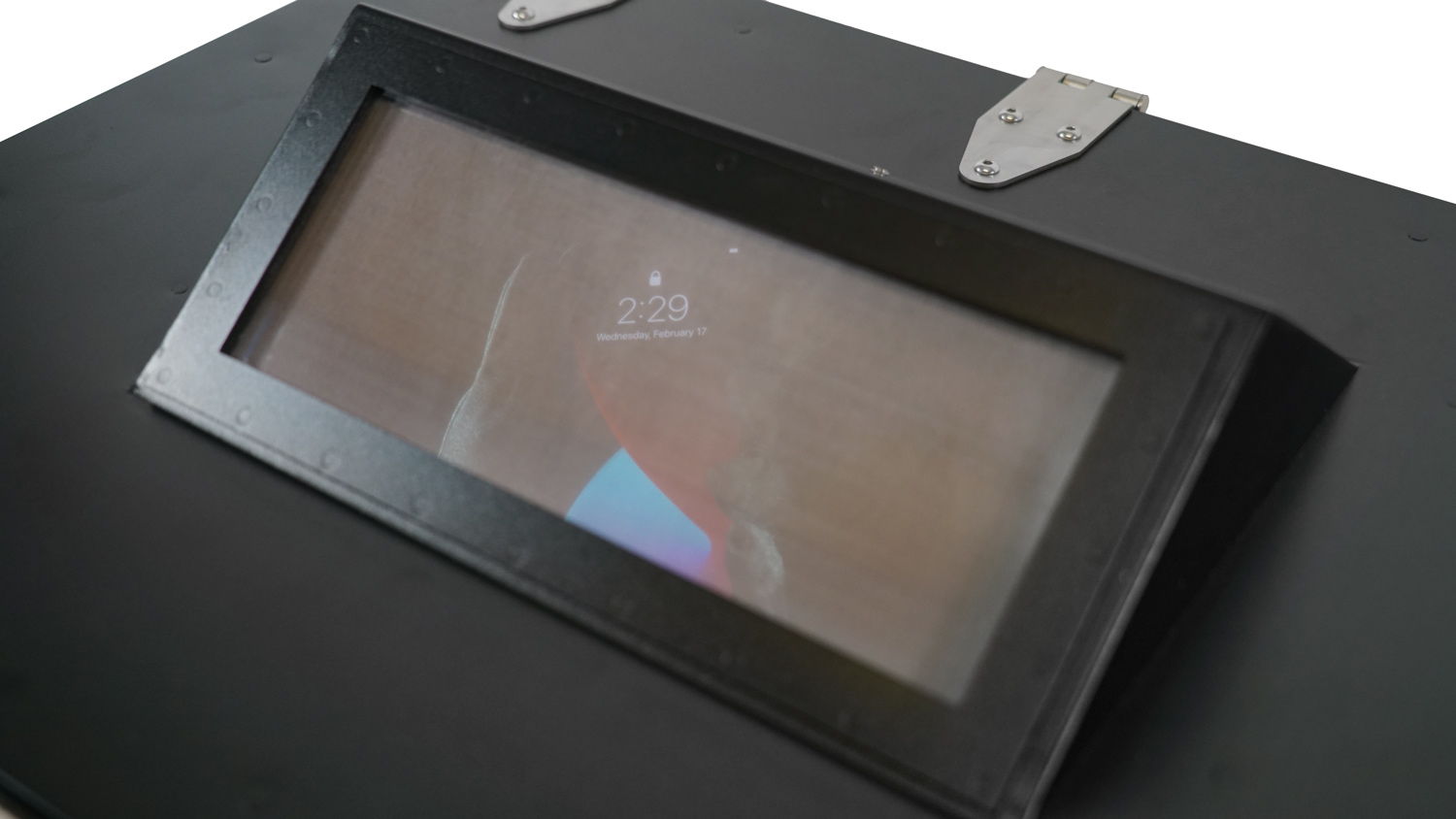 Patented Gen 2 RF-FilterVu slanted viewing window