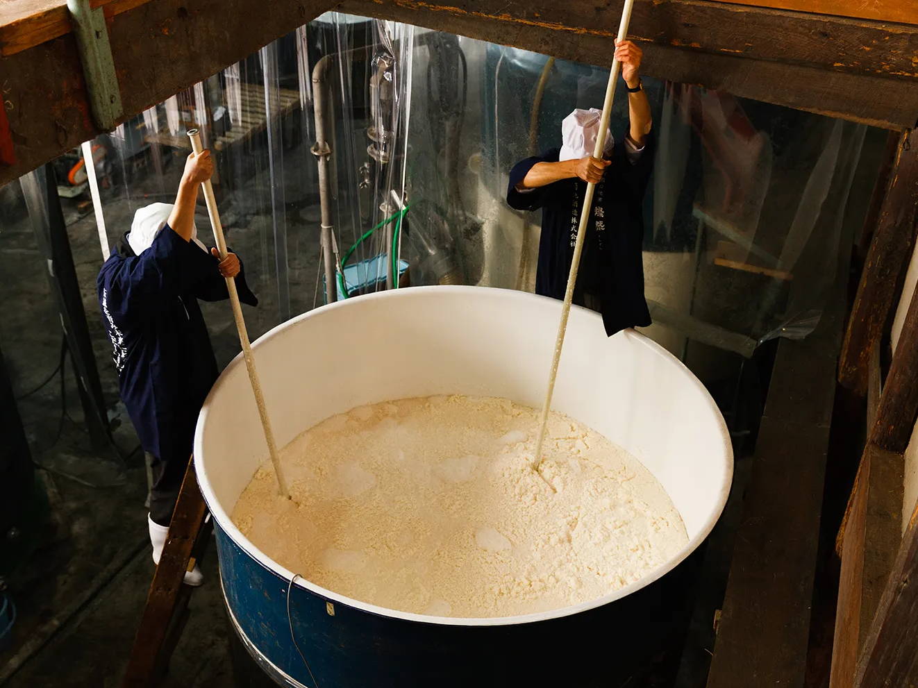 traditional sake brewing