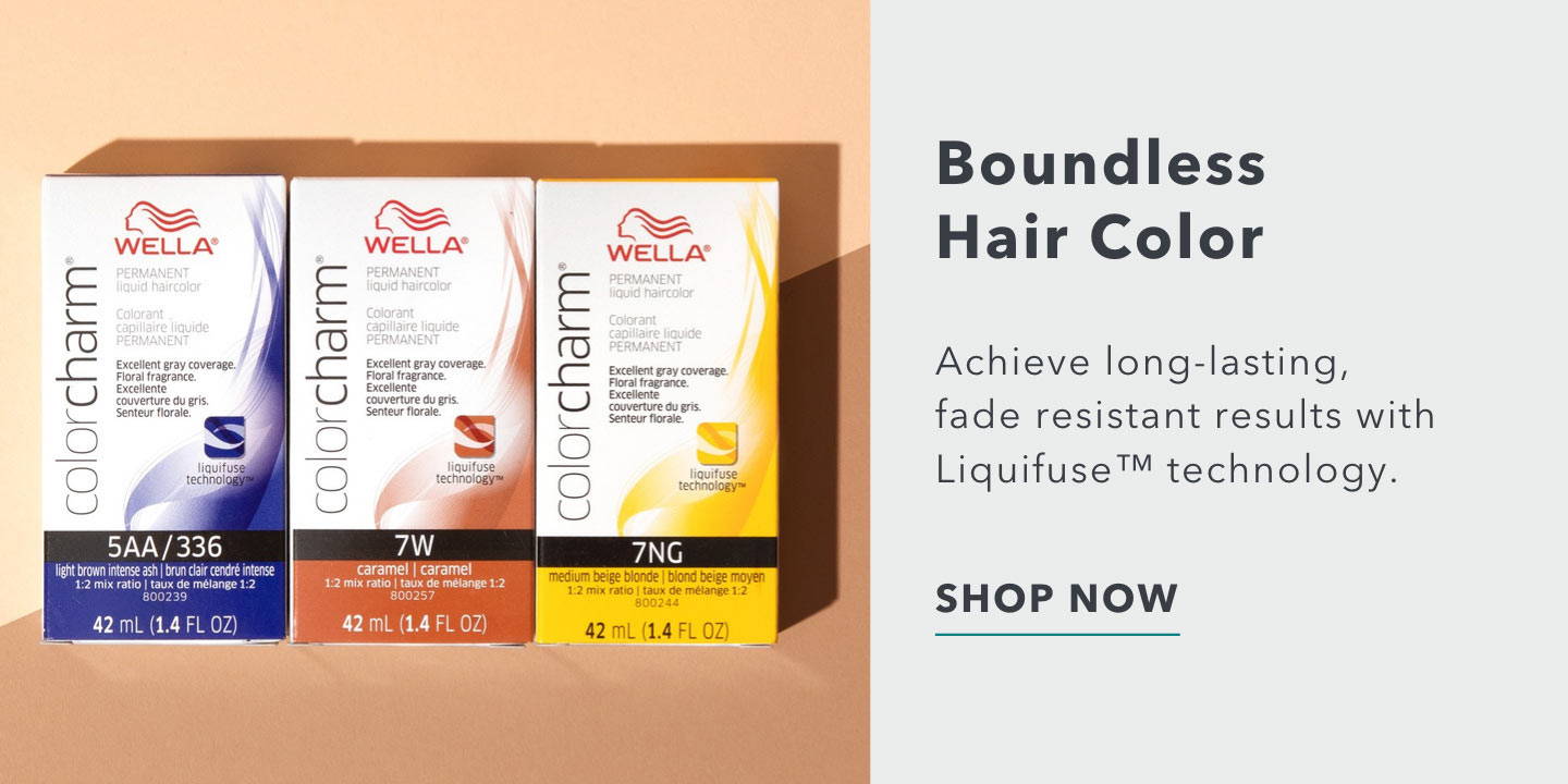 Boundless Hair Color - Achieve long-lasting, fade resistant results with Liquifuse™ technology.
