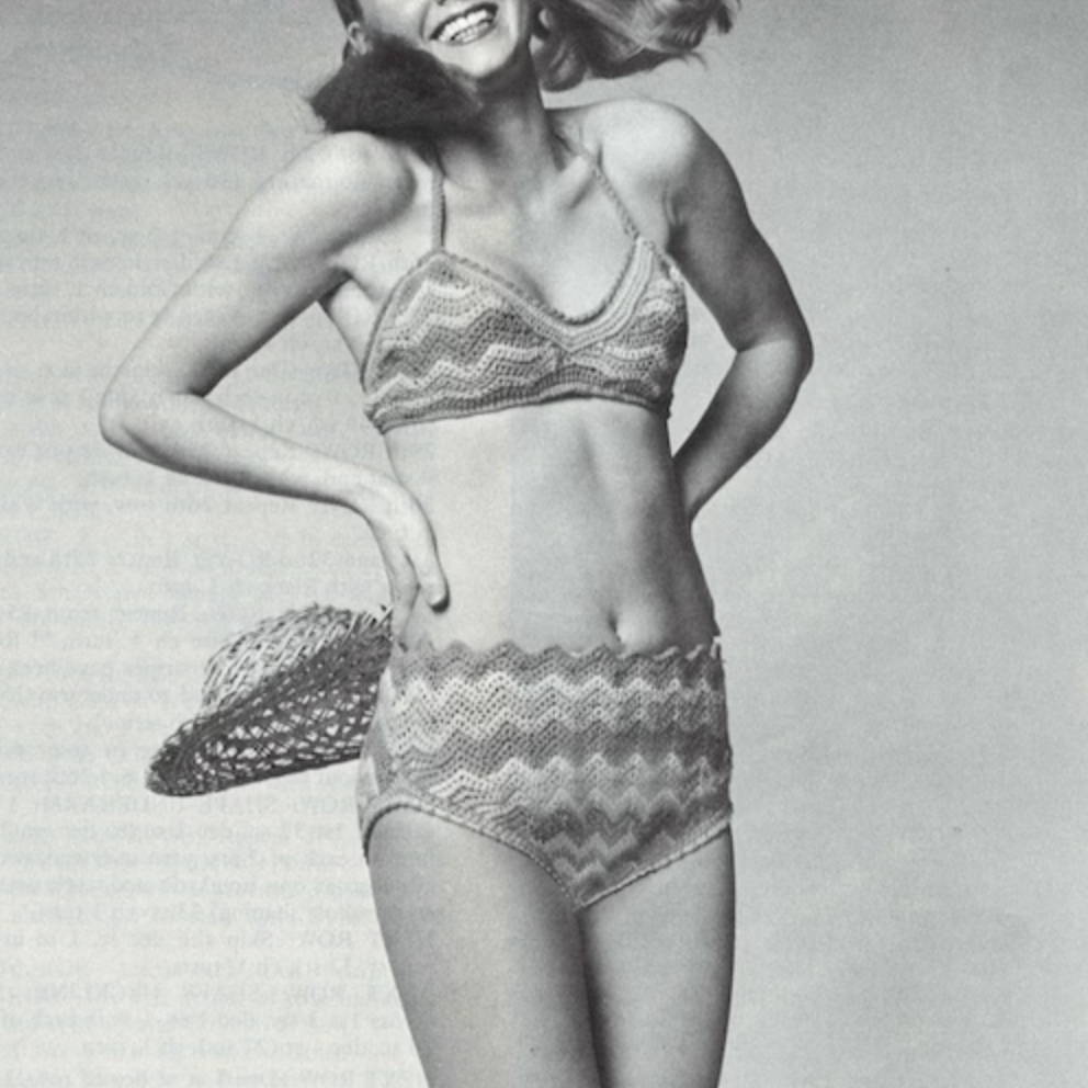 Vintage Crochet Bikini