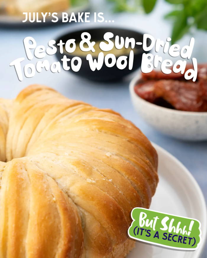 Pesto & Sun-Dried Tomato Wool Bread