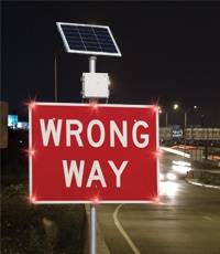 Wrong-Way Alert System