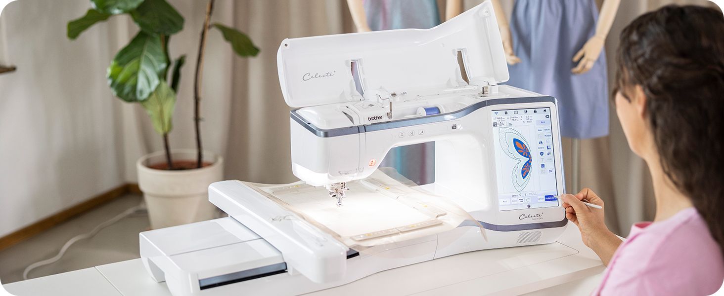 Brother Celeste CX1e Computerized Embroidery-Only Machine