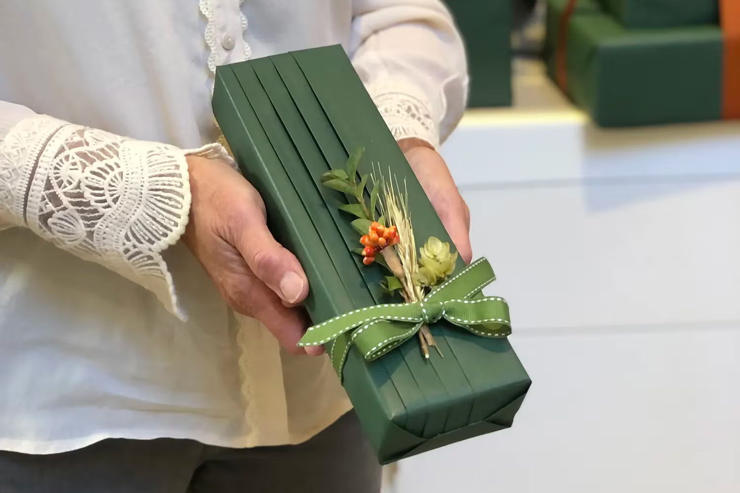 Jane Means - wrap to impress
