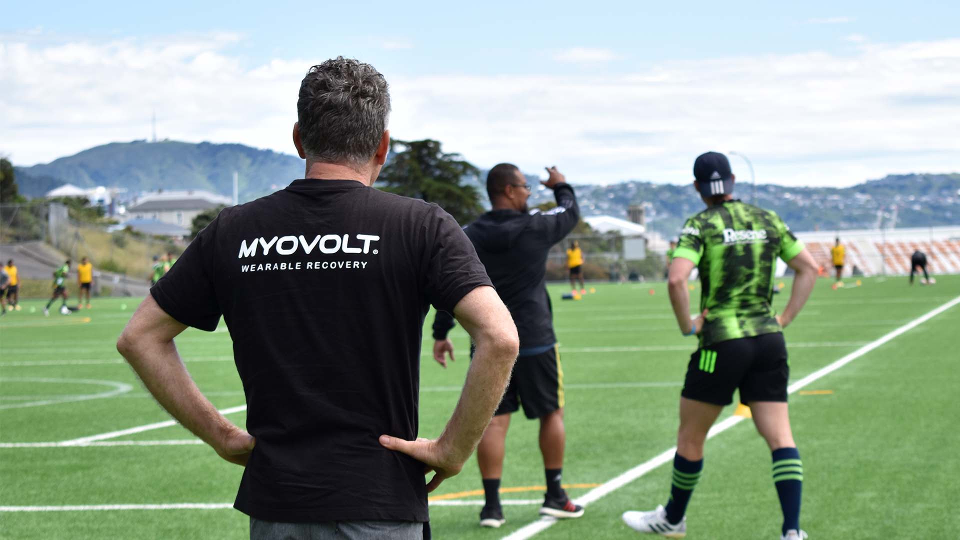 Myovolt announced as official recovery partner of the Hurricanes Super Rugby team. 