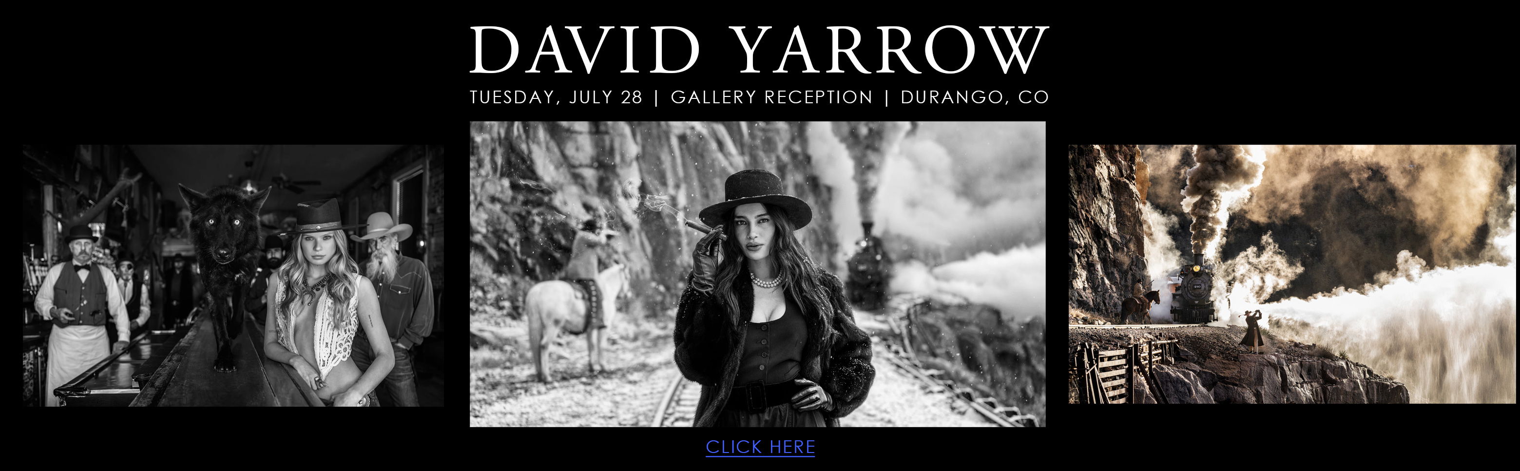 David Yarrow Event Durango CO July 28 2026 Sorrel Sky Gallery