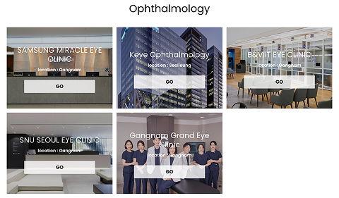Online eye care consultation in Korea for LASIK and PRK procedures with top ophthalmology clinics offering vision correction and eye treatments