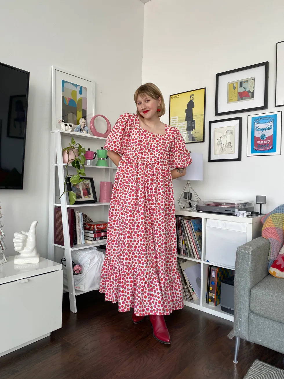 learning to sew