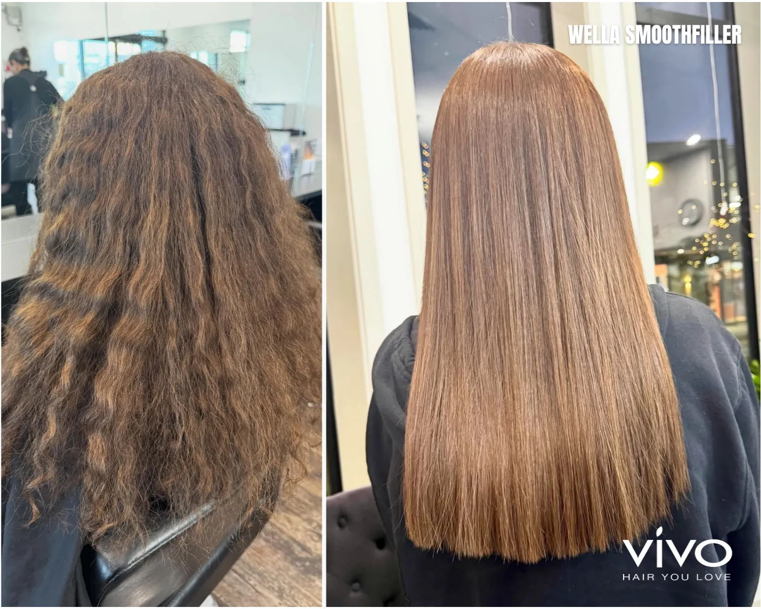 Wella Smoothfiller Beofre & After by Vivo Stylists