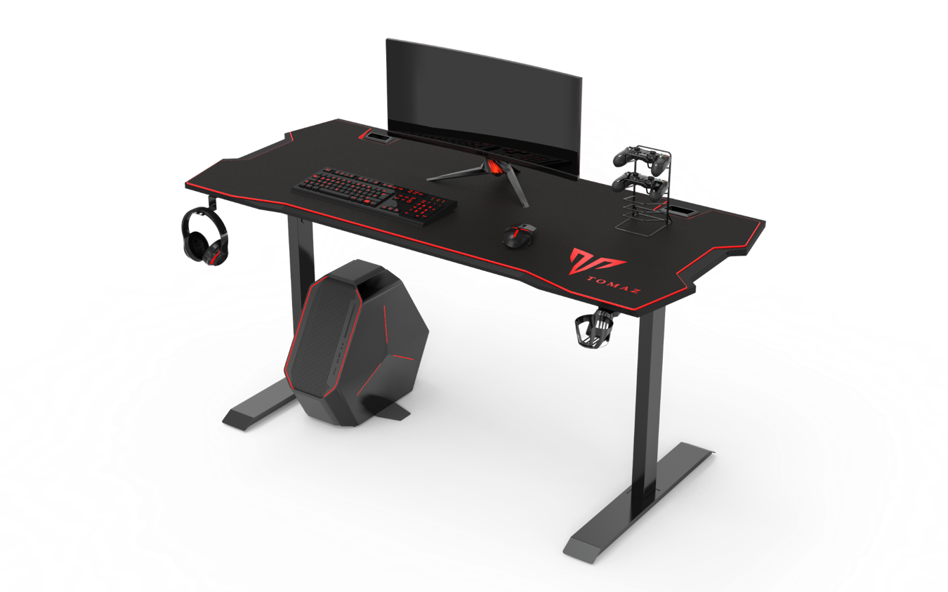 Tomaz Armor Gaming Table 140cm (Black)