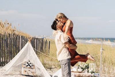 wrightsville beach nc engagement proposal