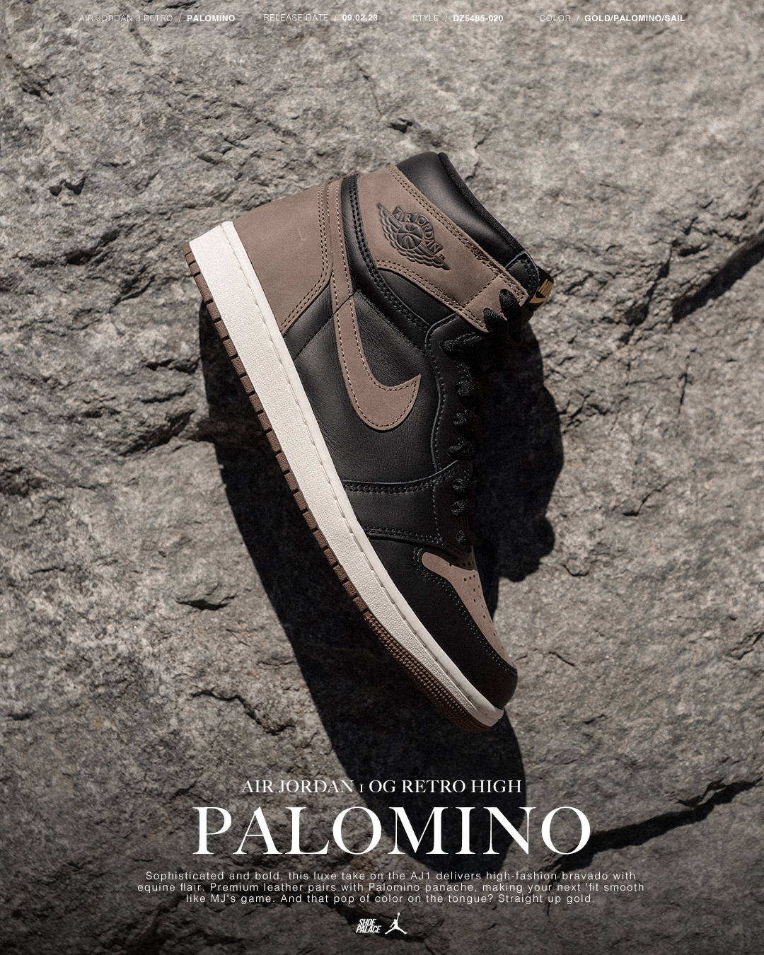 The Air Jordan 1 High OG Palomino | Shoe Palace Blog