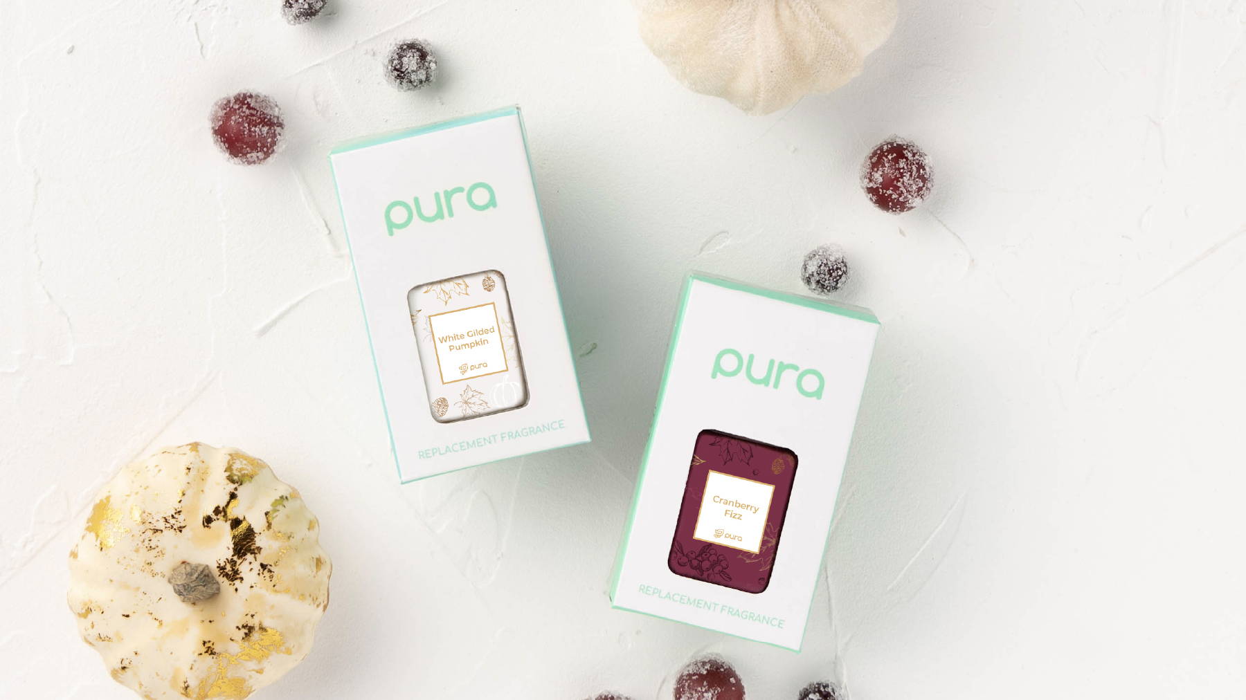 Pumpkin and Cranberry by Pura