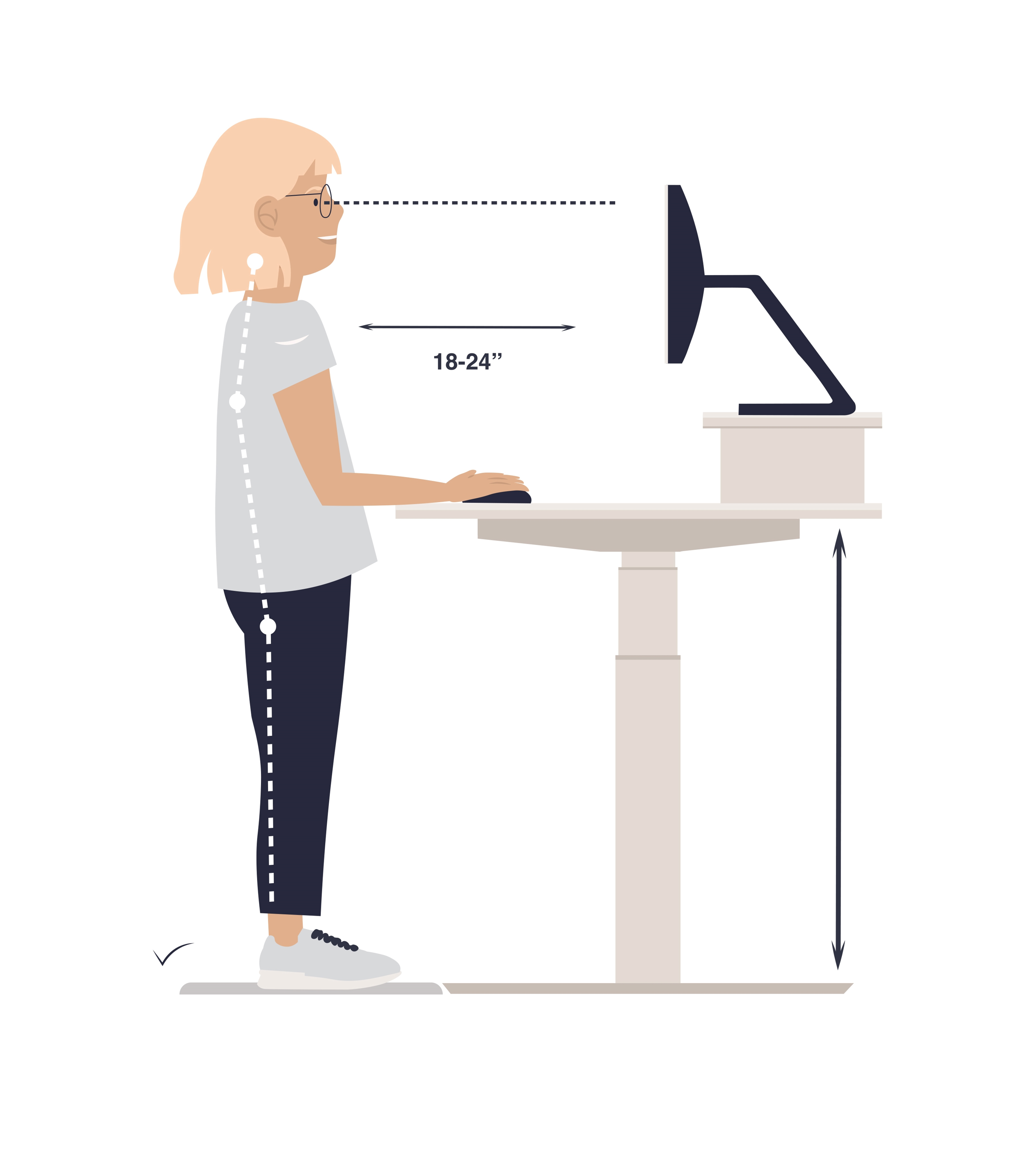 TUTORIAL  How to Use My Standing Desk Correctly - ergonofis