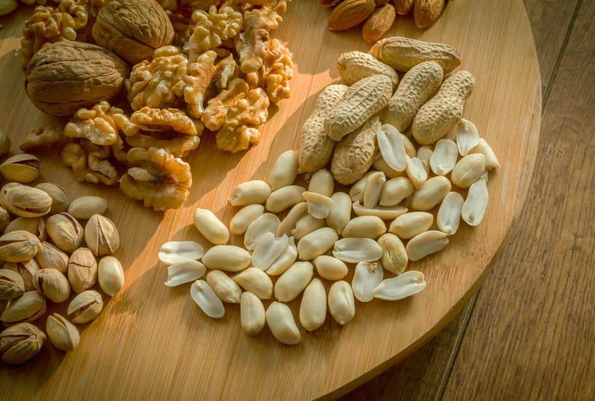 Mixed nuts selection | Plant-Based Protein Alternatives Instead of Meat or Dairy