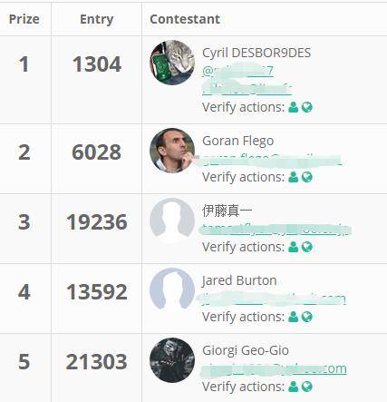 vape giveaway contest winners