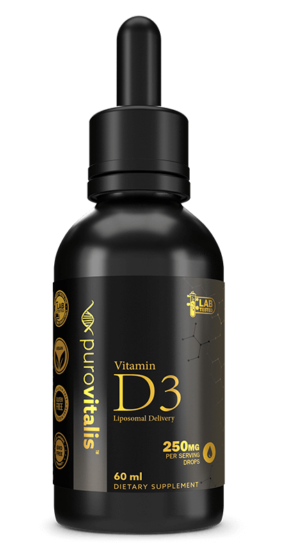 Vitamin D3 liquid, purovitalis COA