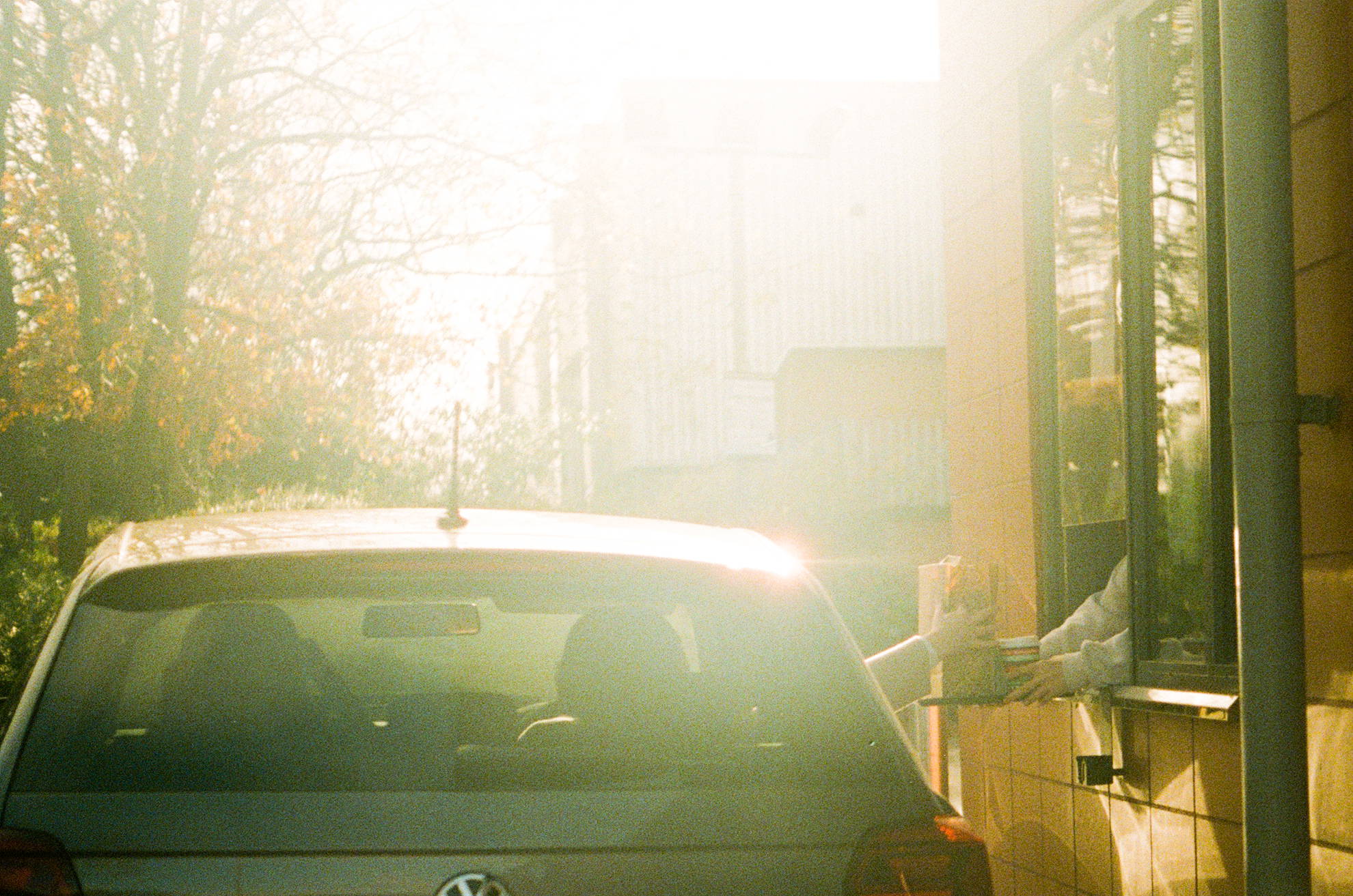 FRONT Interview | Luke's photograph of drive-thru