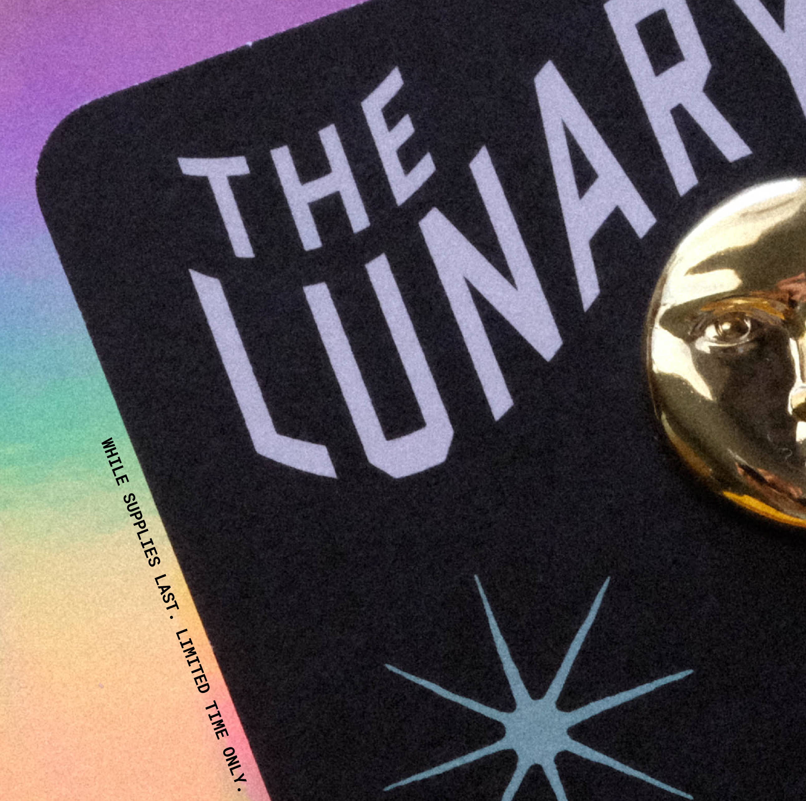 The Lunary Moon Pin Free Gift With Purchase of 2+ Items
