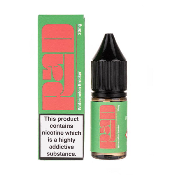 Watermelon Breaker Nic Salt E-Liquid by RAD Salts