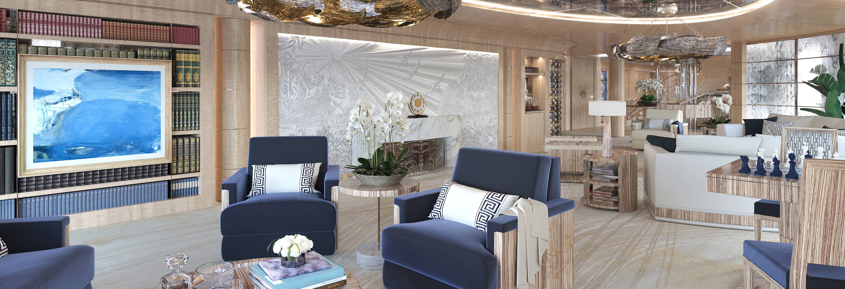 LINLEY | Ocean Residences - M/Y Njord | Interior Design