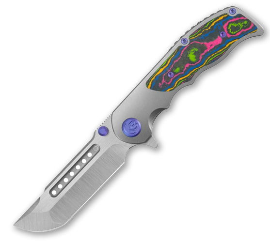 KB Knives Predator M390 and Camo Carbon Fiber