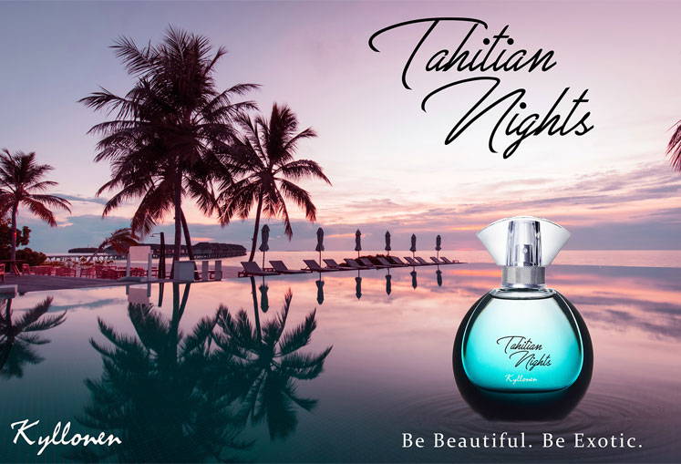 tahitian nights perfume. Be beautiful. Be exotic