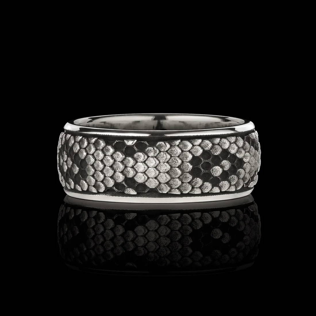 Serpent Band in .925 Sterling Silver