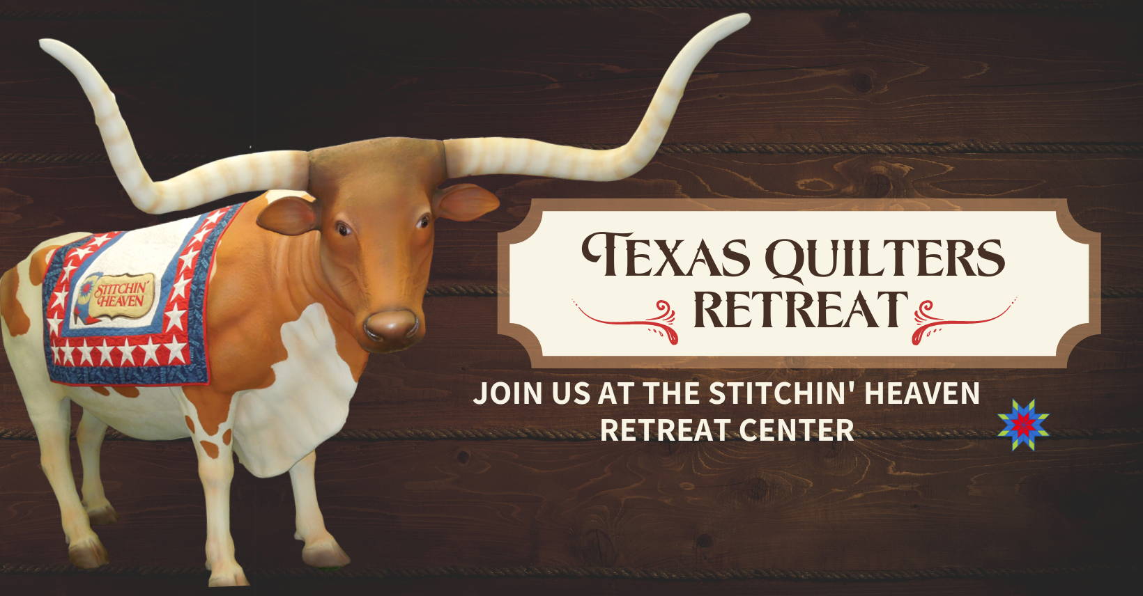 Texas Quilter's Retreat banner