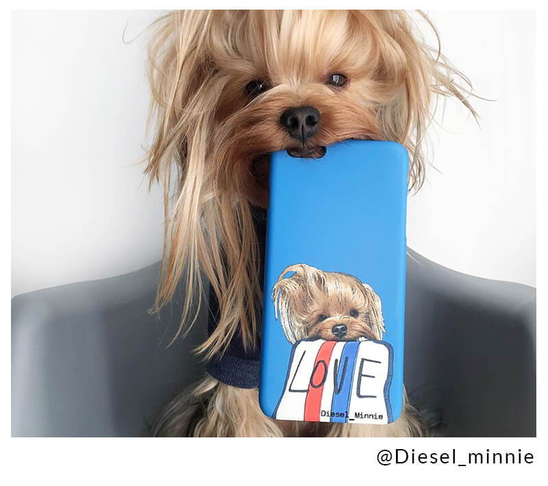 diesel minnie on a phone case