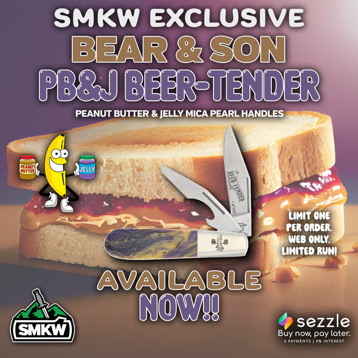 Bear & Son SMKW Exclusive PBJ Beer Tender