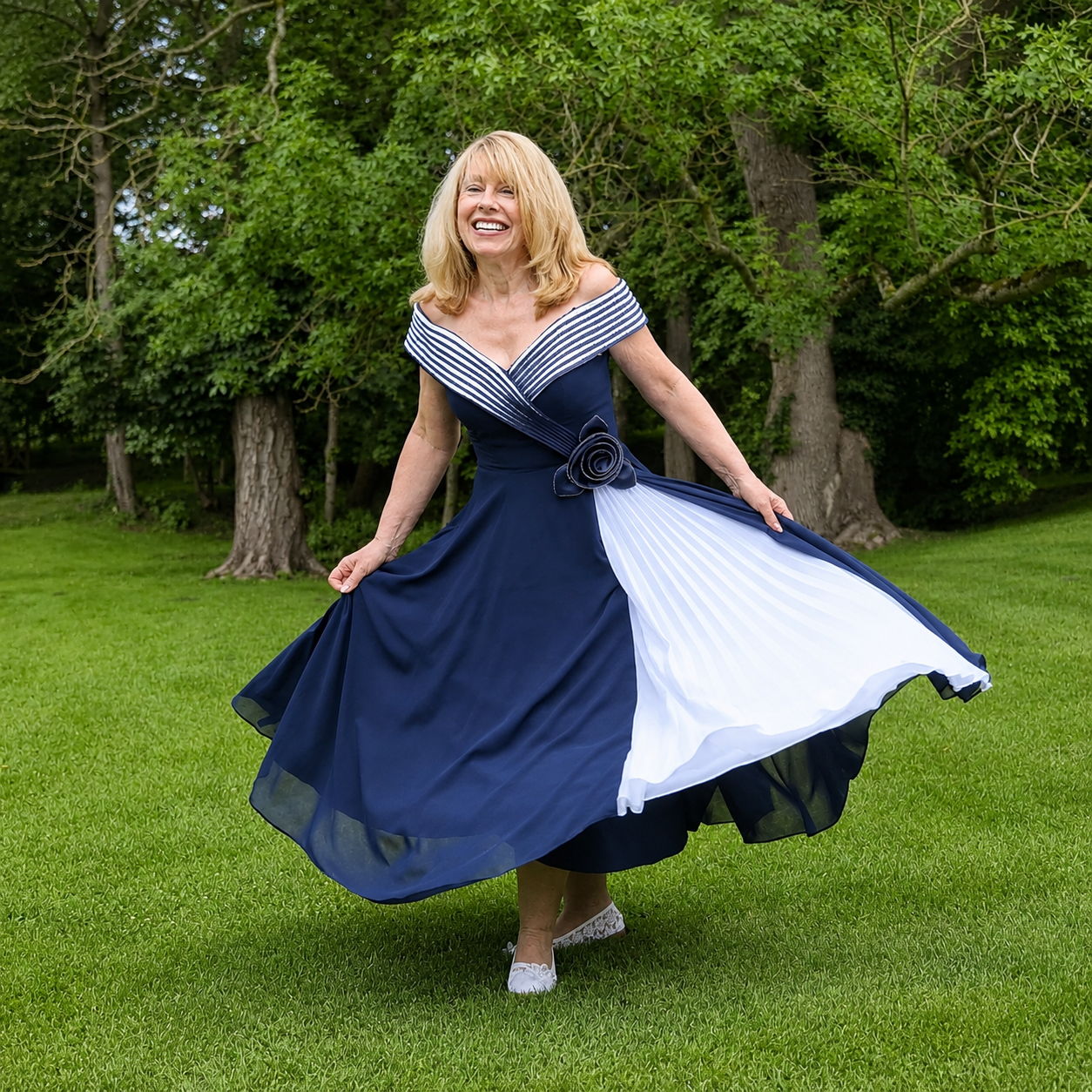 Heather Jan as the mother of the groom in may 26