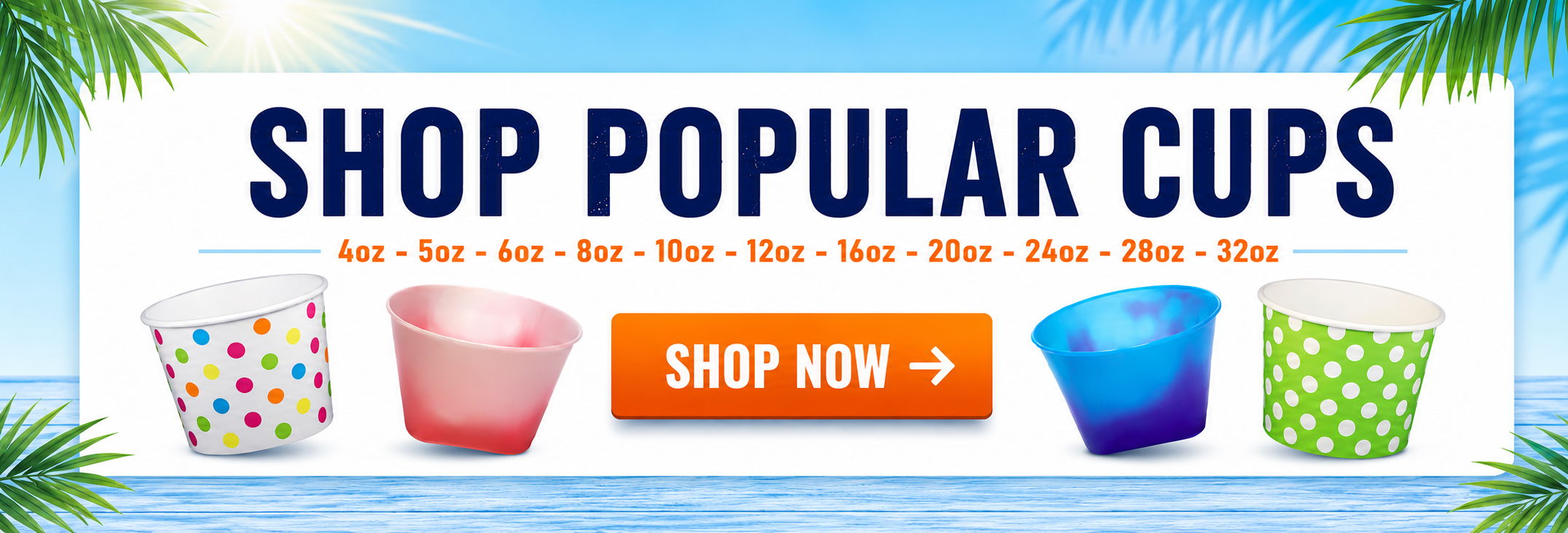 Frozen Solutions Popular Cups
