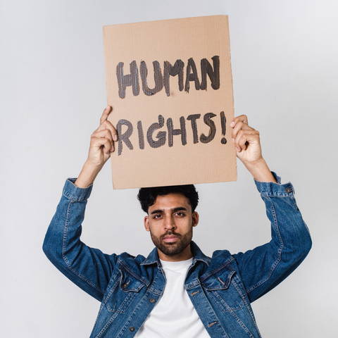 Support Human Rights banner