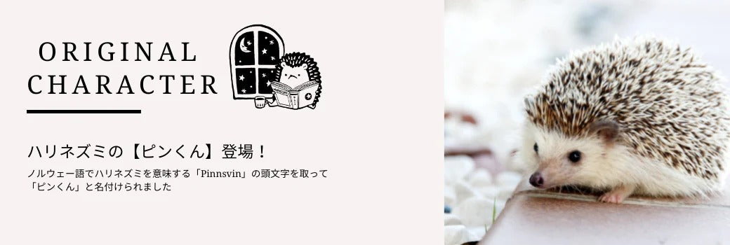 ノースモールオリジナルキャラクター ピンくん