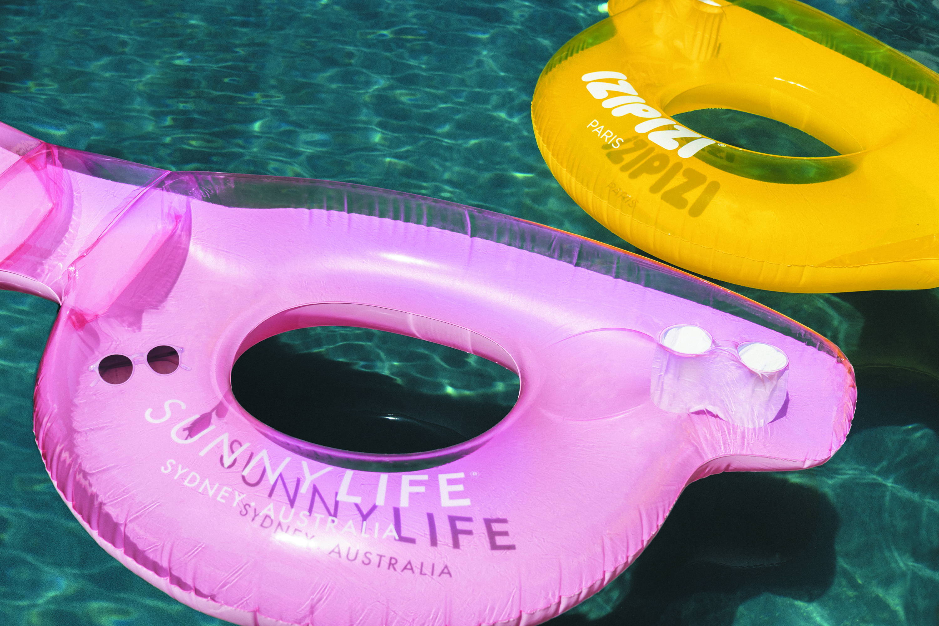 IZIPIZI x Sunnylife Collaboration Sunglasses Pool Floats