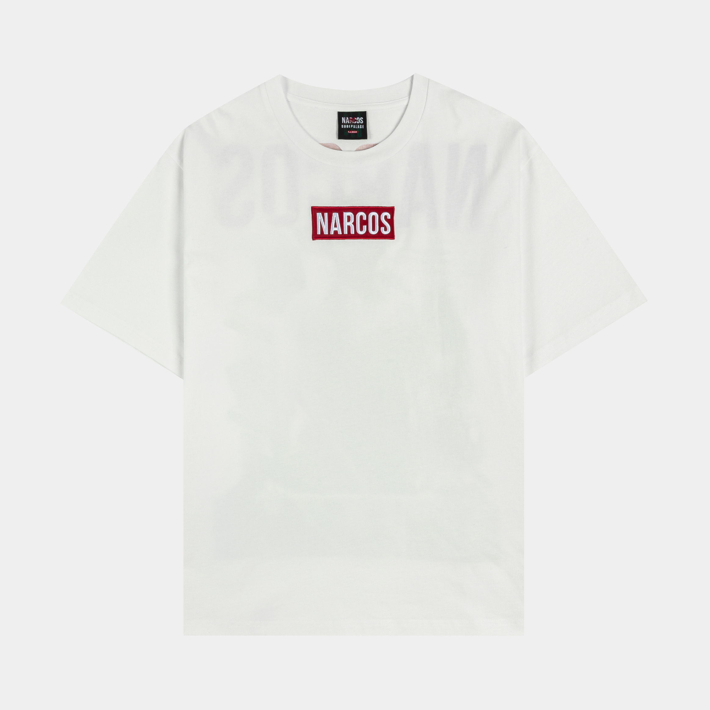 White t-shirt with 