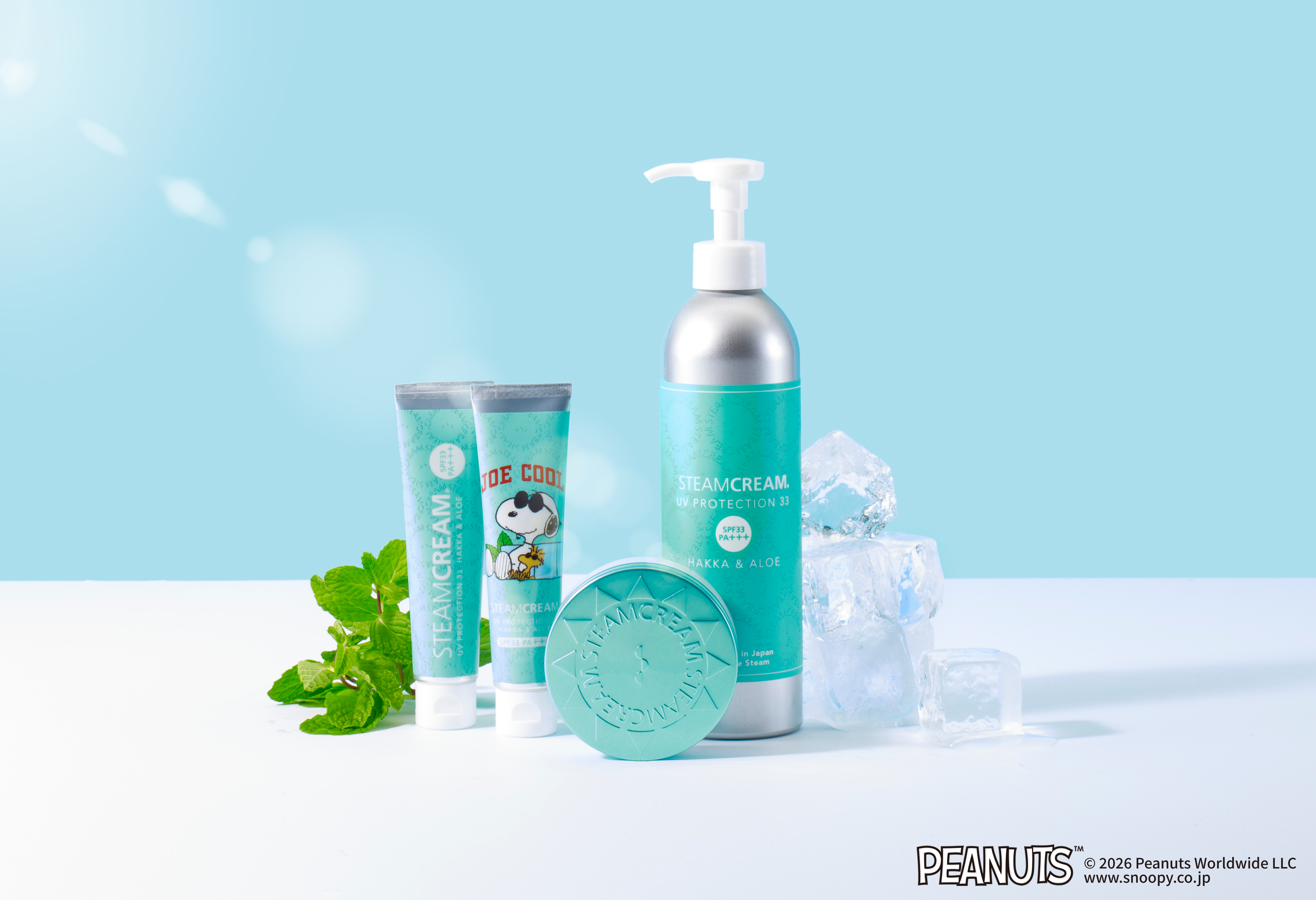 新感覚 体感ー3℃*1 顔ひんやり*2UV – スチームクリーム公式オンライン