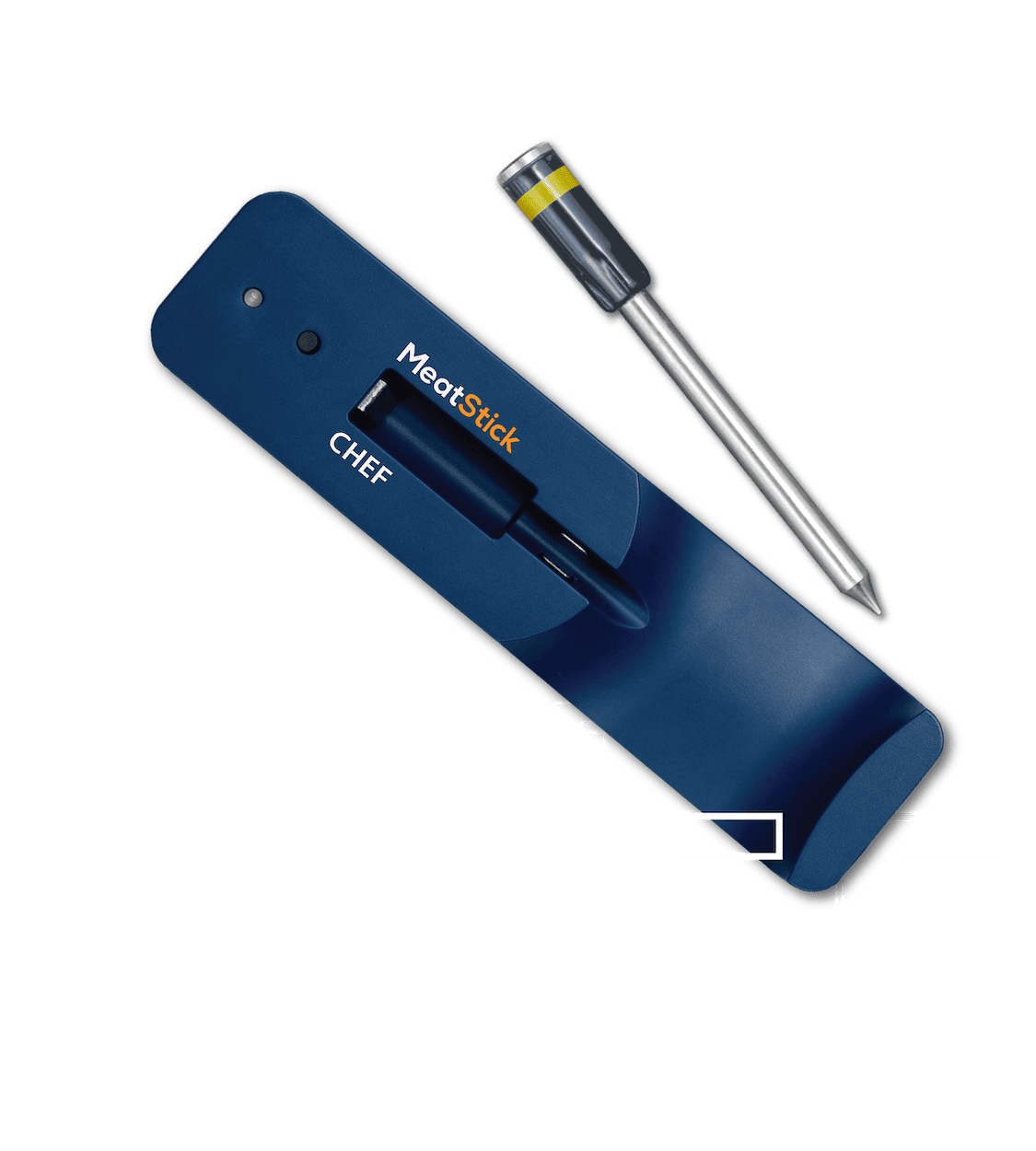 Meat Mastery Made Easy with MeatStick Chef: The Smallest Wireless Meat Thermometer with Quad Sensors