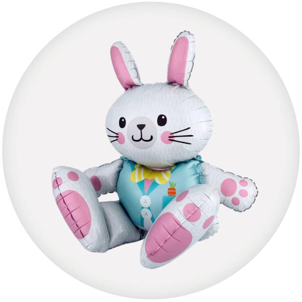 Easter bunny balloon
