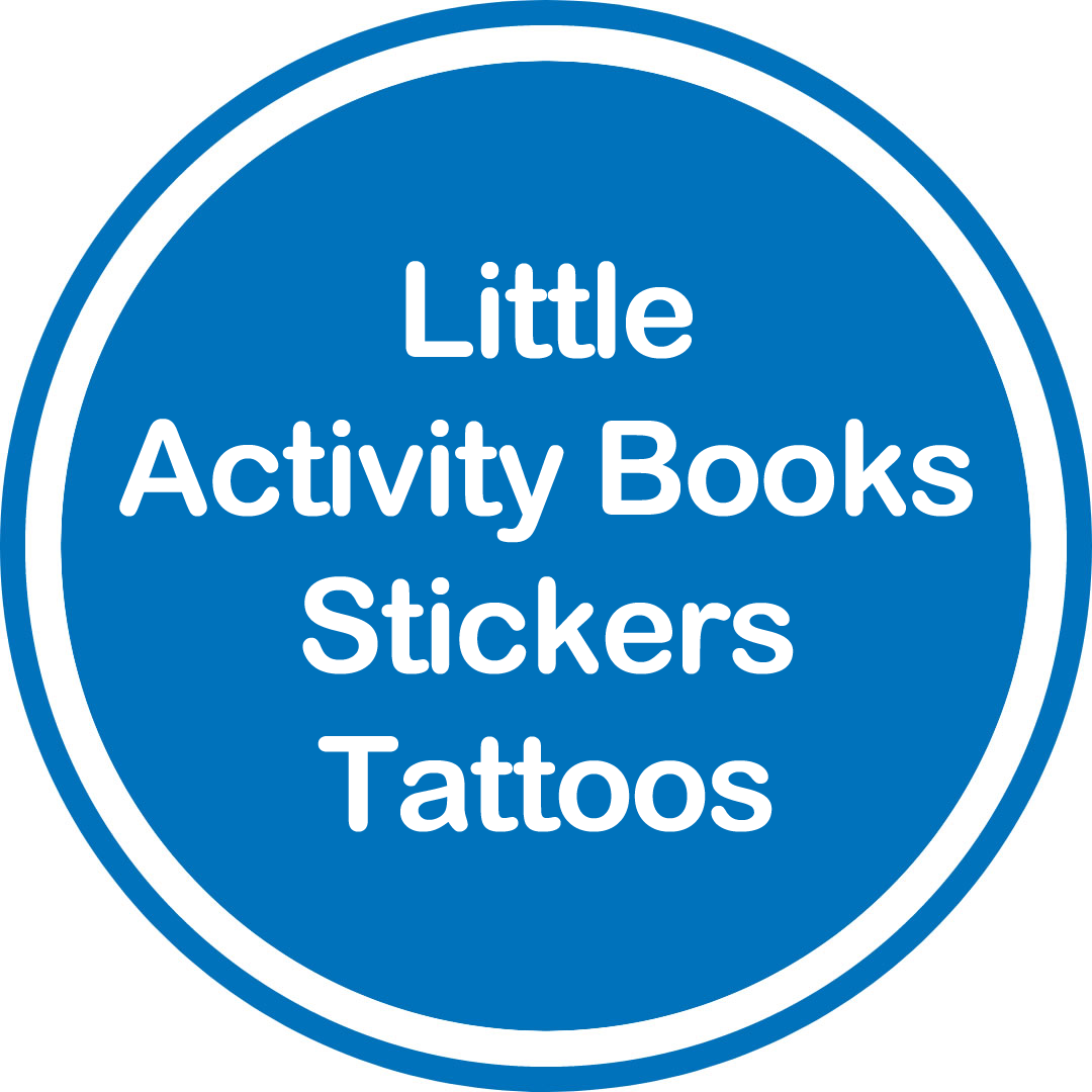 Little Activity Books Stickers Tattoos