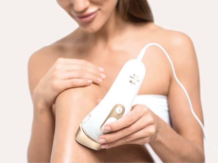  Braun IPL Long-lasting Laser Hair Removal Device for