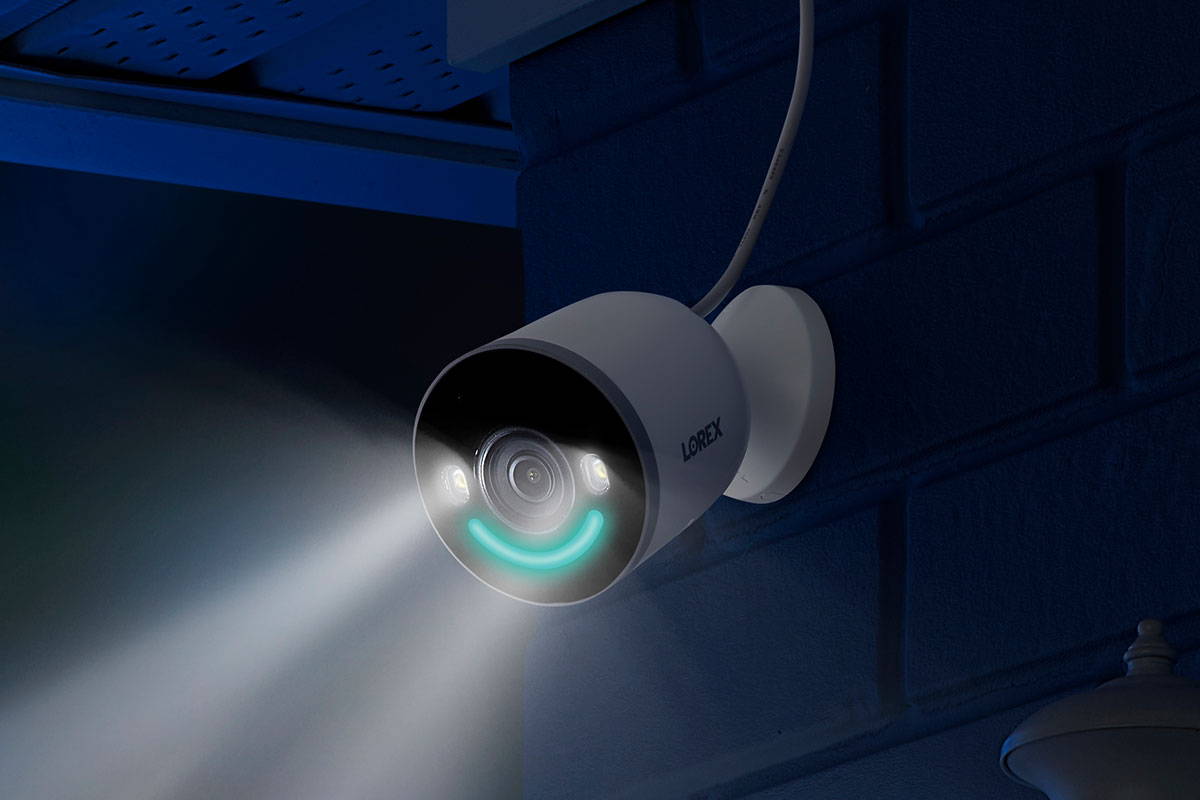 deterrence LED lights and smart security lighting