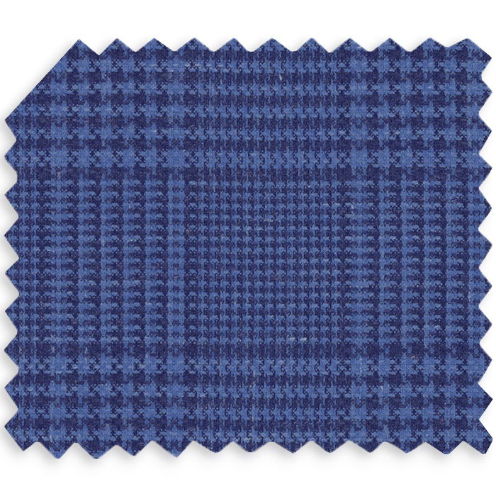 Color : Blue patterned fabric
